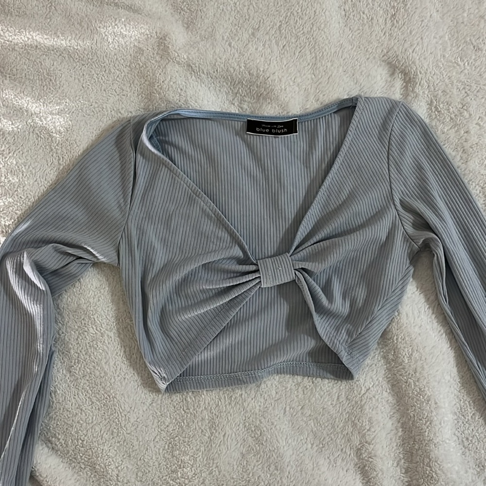 cropped long sleeve